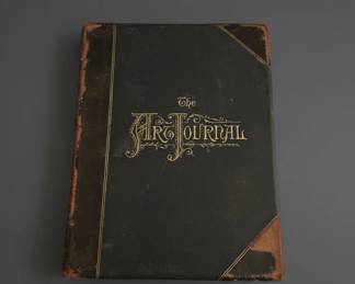 The Art Journal American Edition, Full Leather, Restored