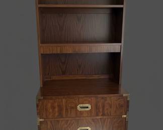Dixie Furniture Campaigner Drawer Dresser with Hutch fourth image
