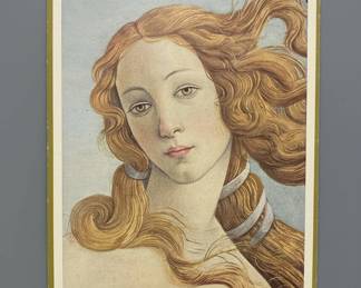 Vintage Botticelli The Birth of Venus Art Print third image