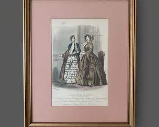 Le Moniteur de la Mode April Fashion Plate by Jules David