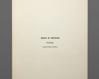 Boats at Drydock by Goldstein Museum Print Editions fourth image