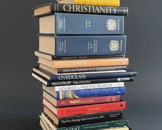 Collection of Art Exhibition Catalogues and Reference Books