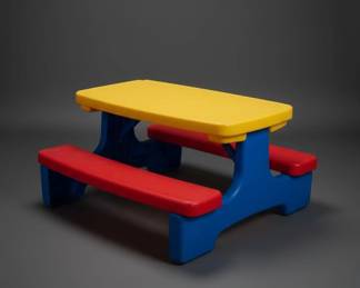 Little Tikes Easy Store Picnic Table second image