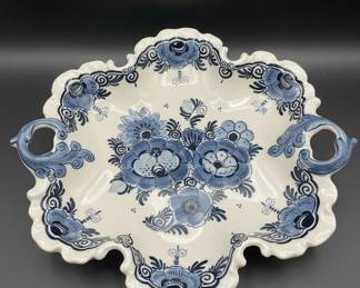Handpainted Delft Holland Serving Platter third image