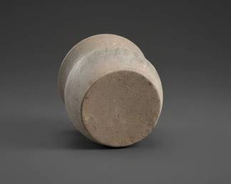 Colima Style Pottery Face Jar Vessel second image