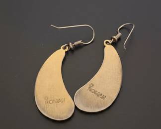Roman Research Inc. Vintage Teardrop Earrings second image