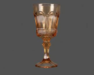 Fostoria Virginia Peach Water Goblet second image
