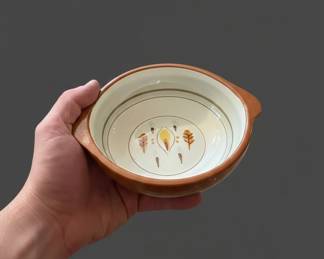 Stangl Pottery Amber Glo Individual Casserole Dish third image