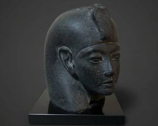 Egyptian Pharaoh Bust Sculpture  Reproduction