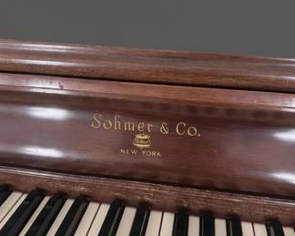 Sohmer Co. Console Piano