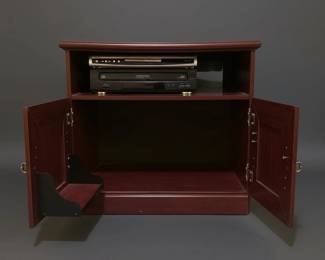 Traditional Media Console Cabinet fourth image