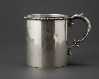 Reed  Barton Sterling Silver Baby Cup fourth image