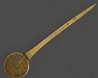 Commemorative RomanStyle Coin Letter Opener second image