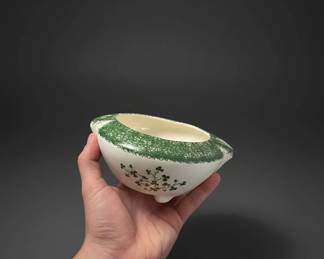 Top Notch Pottery Shamrock Bowl fourth image