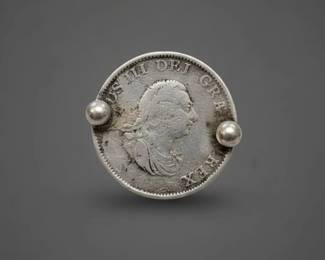 Collection of Modified thCentury Silver Coins as Jewelry Components second image