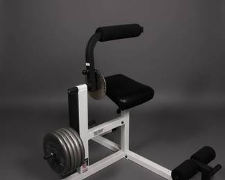 TuffStuff Evolution Series Adjustable Abdominal Bench CAB with Vintage Americans All Victory Liberty Loan Poster