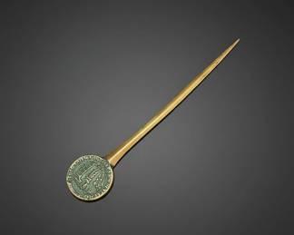 Commemorative RomanStyle Coin Letter Opener