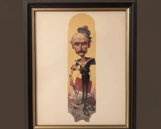B. Moloch Exposition Sailor Caricature Print