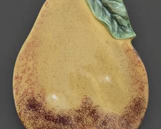 Ceramic PearShaped Decorative Platter second image