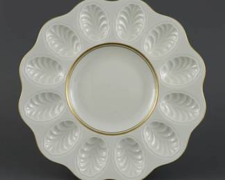 Vintage Lenox Porcelain Oyster Plate second image