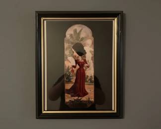 Margaret Keane The Letter Framed Print second image