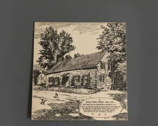 John F. Gould Signed Ink Illustration The Street Of The Huguenots