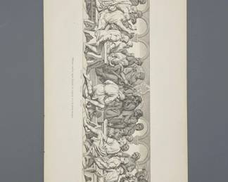 Daniel Maclise William Confers upon Harold the Dignity of a Norman Knight Engraving third image