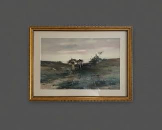 Anton Mauve Style Pastoral Print