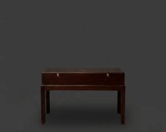 Vintage Wood Piano Bench with LiftTop Storage