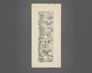 Daniel Maclise Harold and his Knights Engraving second image