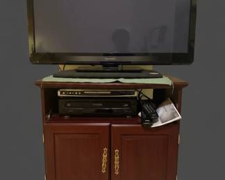 Traditional Media Console Cabinet third image