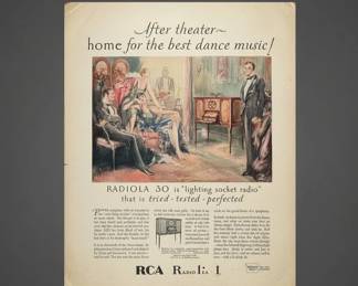 RCA Radiola Lighting Socket Radio Magazine Advertisement sixth image