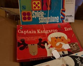 Vintage board games