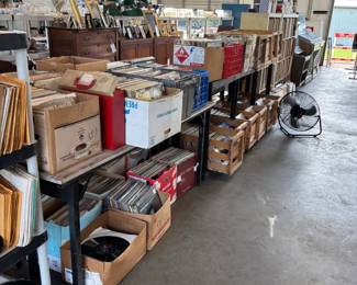 VERY LARGE RECORD COLLECTION, about 6000 records