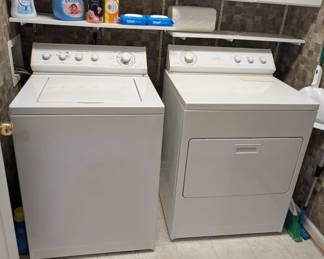Whirlpool Washer and Dryer