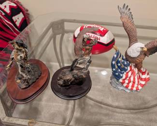 Christopher Pardell Bronze Sculptures, Lenox Porcelain