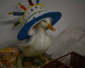 Birthday duck