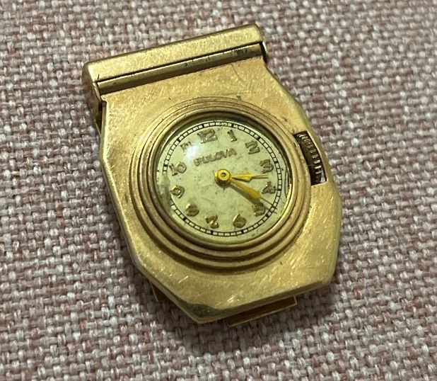 Gold Bulova Watch