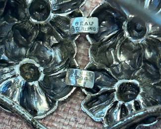 Beau Sterling Silver Cuff 