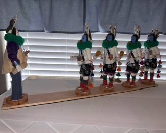 NAVAJO YEIBICHAI DANCER DOLLS