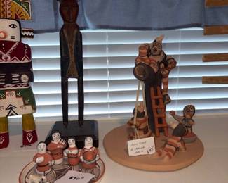 NATIVE AMERICAN FIGURINES