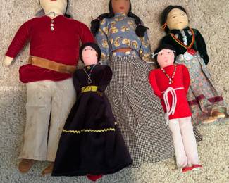 NAVAJO CLOTH DOLLS