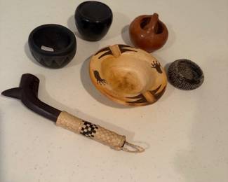 NATIVE AMERICAN PIPE & BOWLS