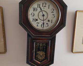 Aichi Tokei Doukamaki Regulator Octagon Drop Wall Clock