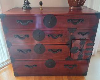 Japanese Sendai Tansu (Clothing Chest)