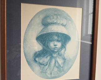 Vel Miller "Jenny" Portrait Print