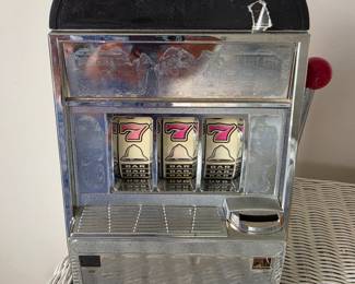 Vintage "777" Mechanical Slot Machine