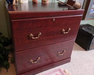 Sauder Heritage Hill 2-Drawer Lateral File Cabinet, Classic Cherry