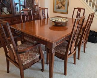 Vintage Century Furniture Asian Dining Set