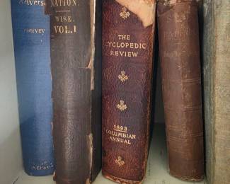 Antique 19th-Century Hardcover Books (Lot of 4)
